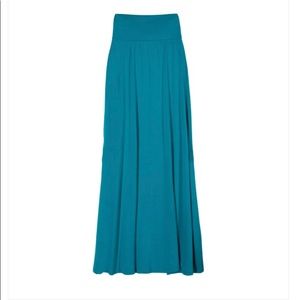 Loveappella Leanne Maxi Teal skirt